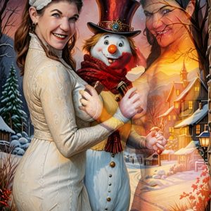 Christmas Coralyn Jewel Holiday Art 32